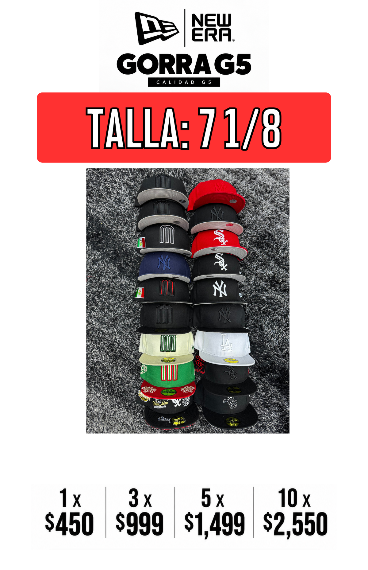 Gorras NEW ERA G5