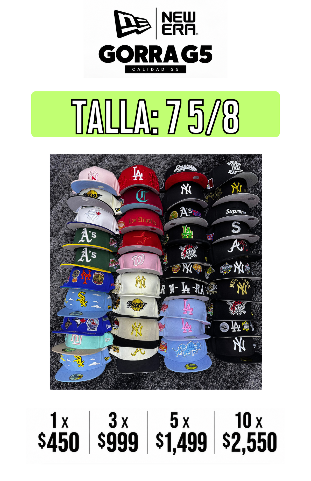 Gorras NEW ERA G5