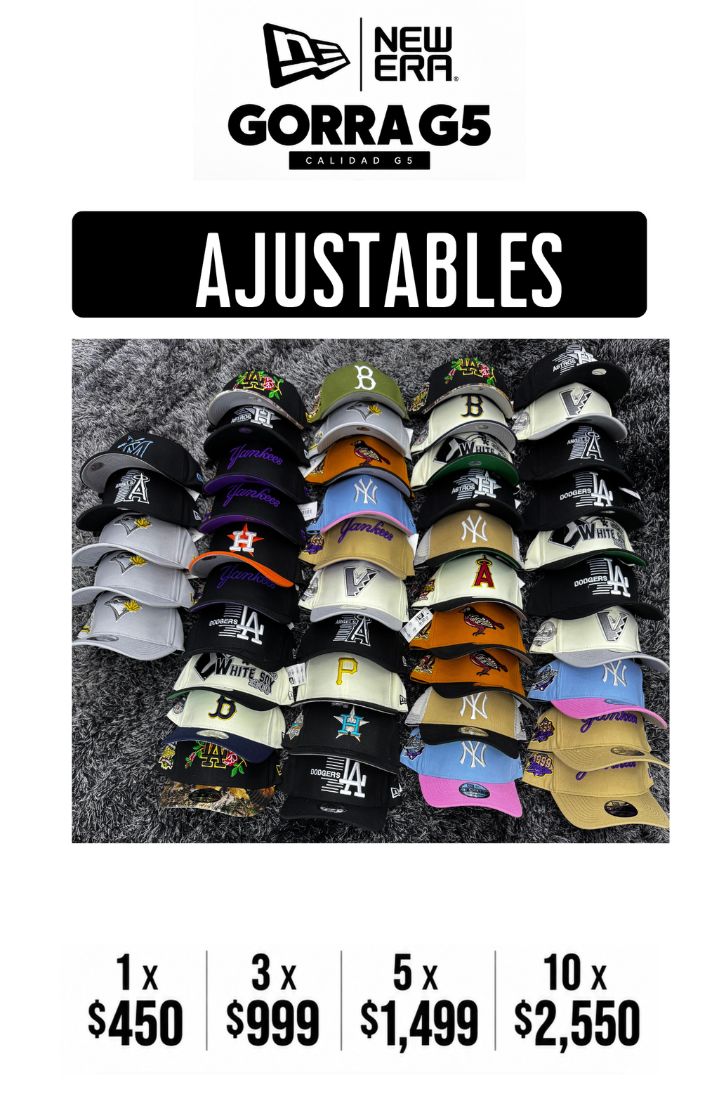 Gorras NEW ERA G5