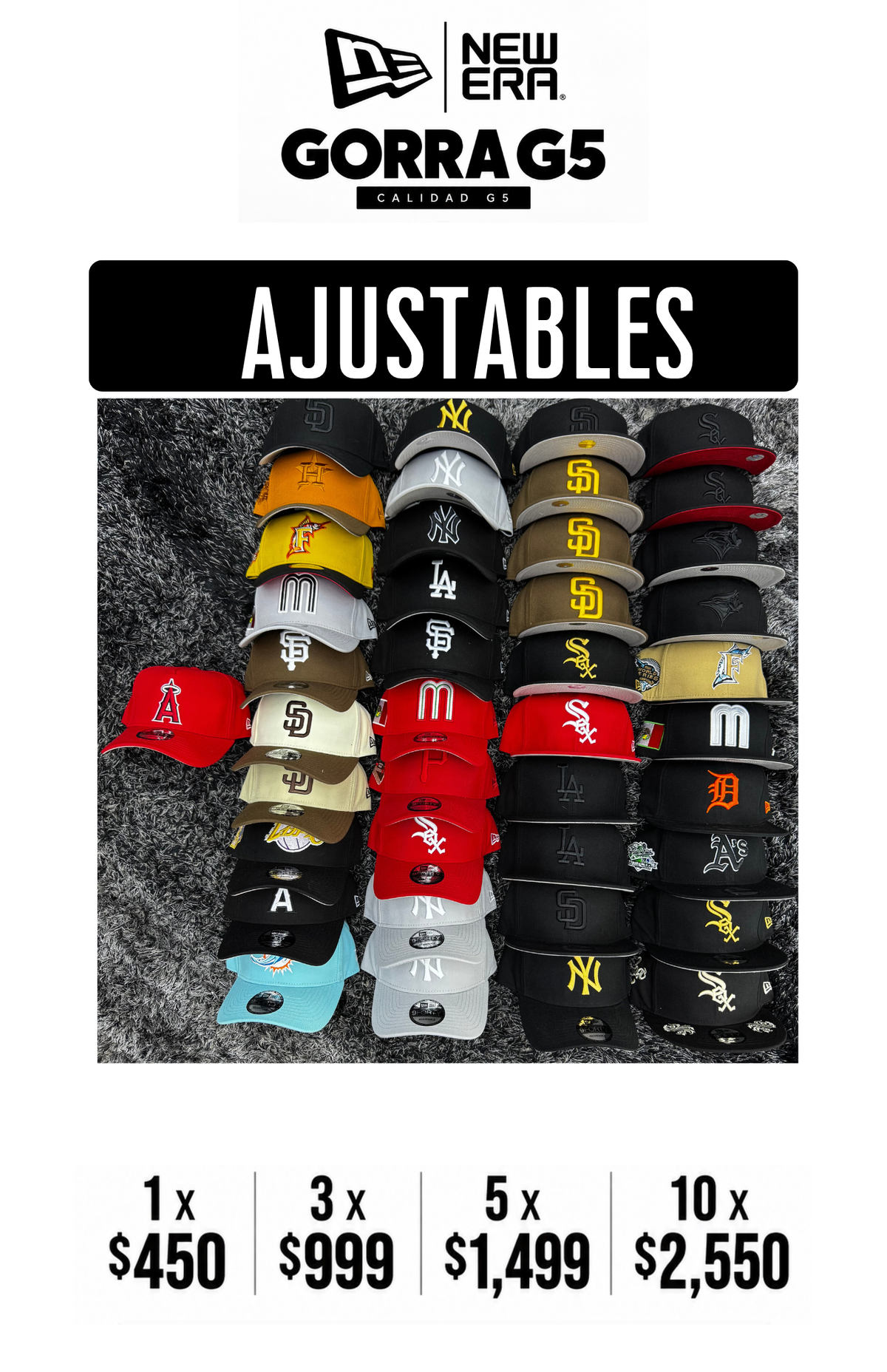 Gorras NEW ERA G5