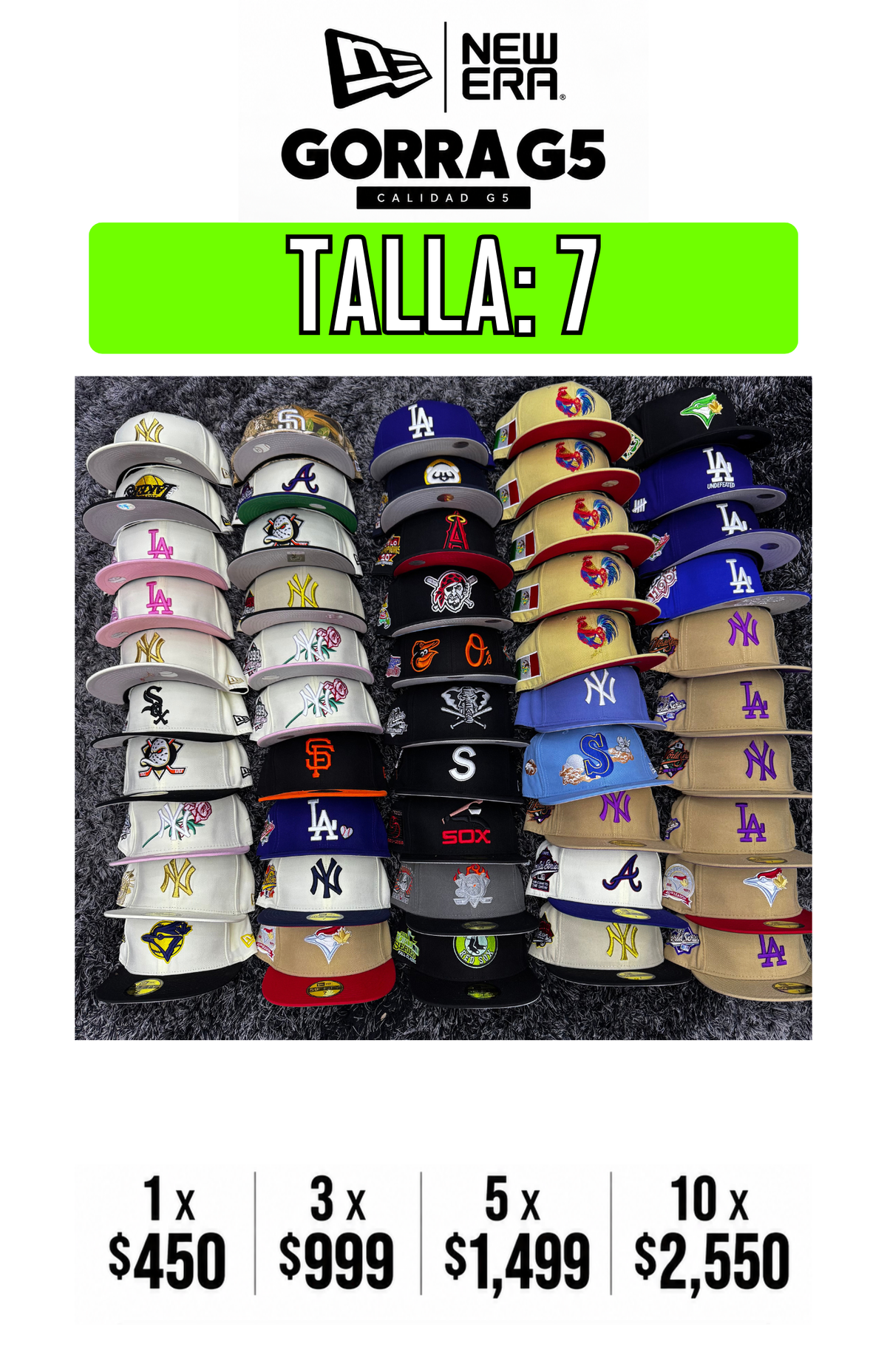 Gorras NEW ERA G5